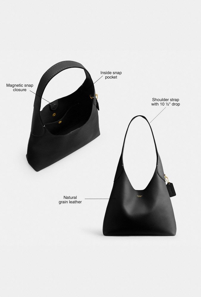 Coach Brooklyn Shoulder Bag 28 Brass Olive