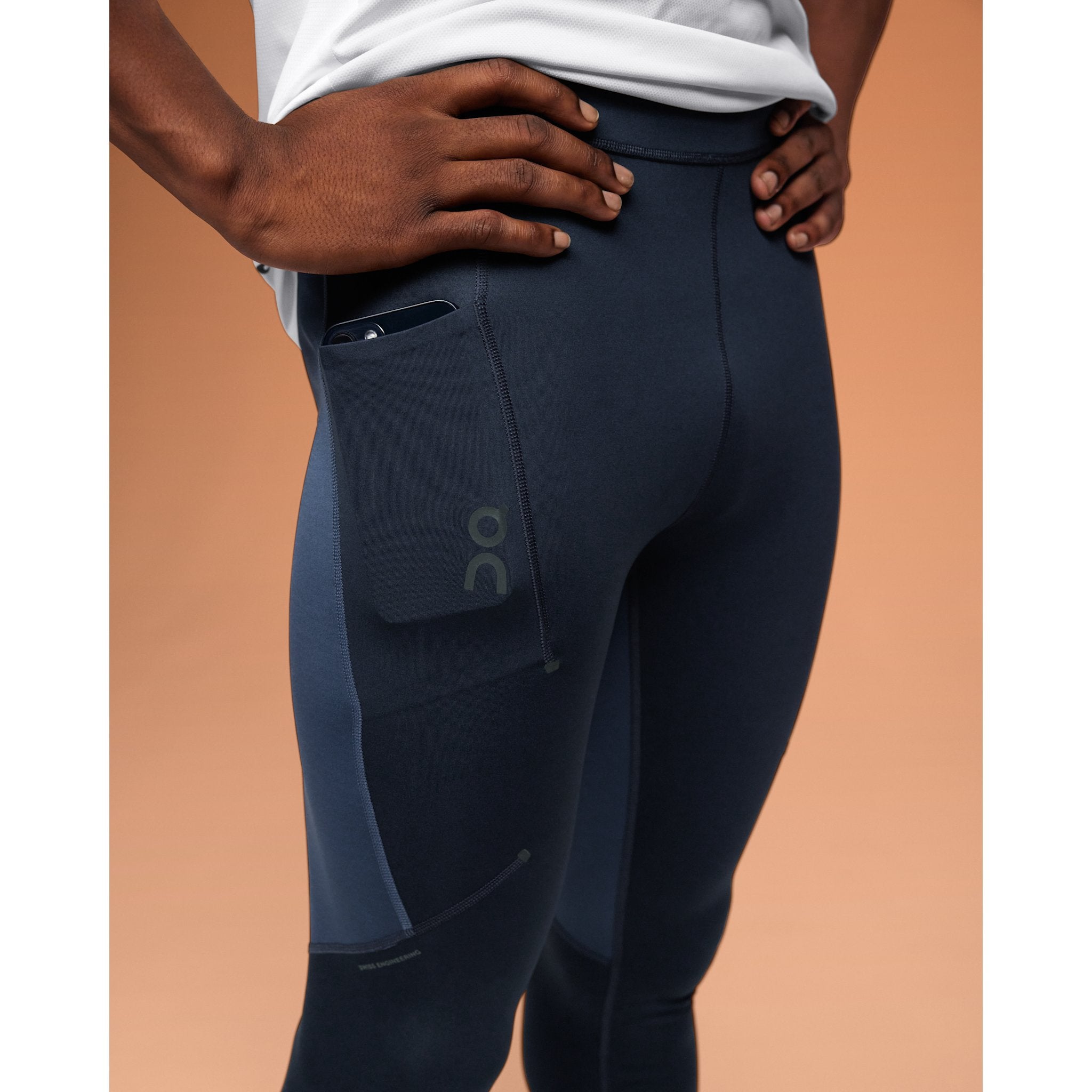 On Performance Tights Navy | Denim