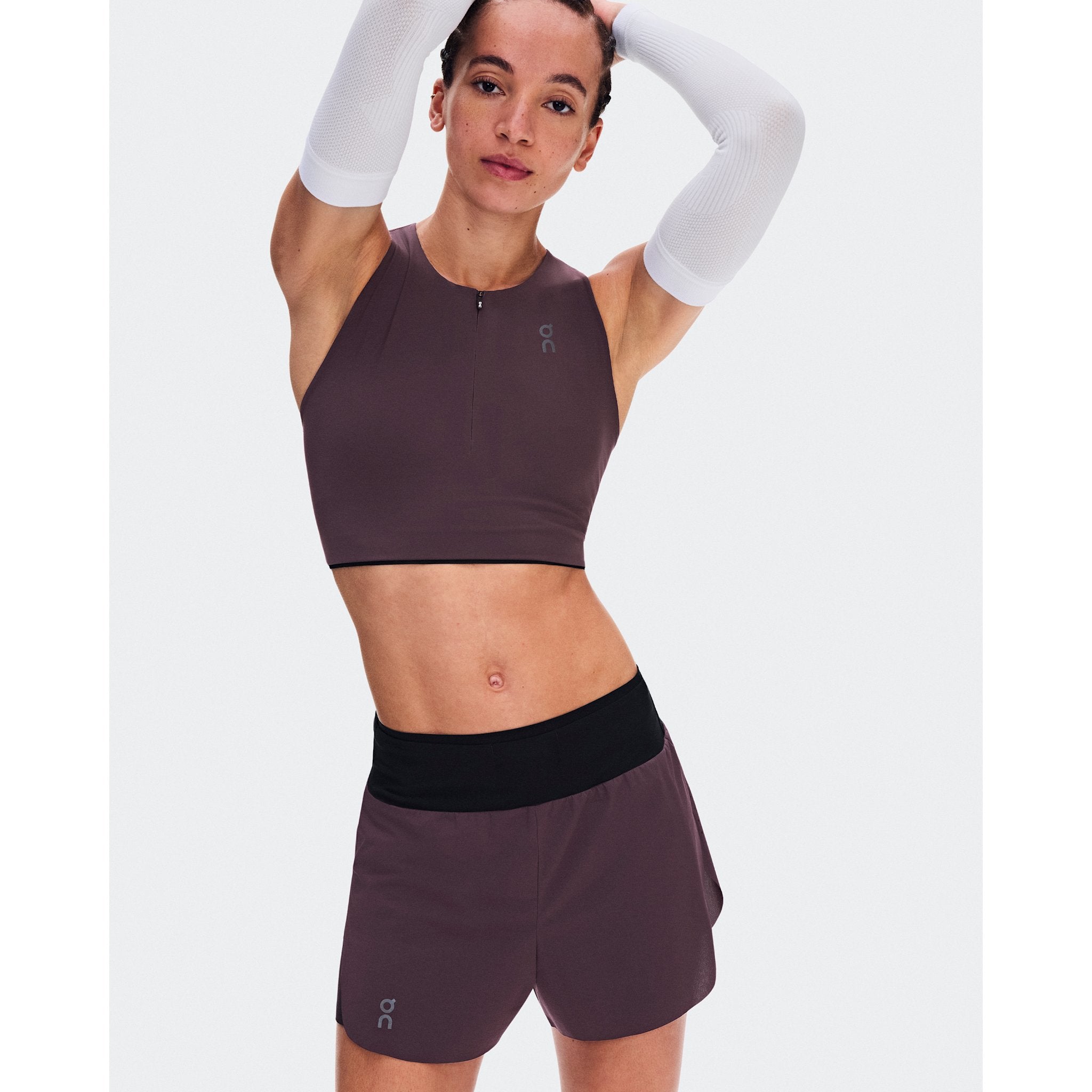 On Zero 2-in-1 Shorts Urchin | Black