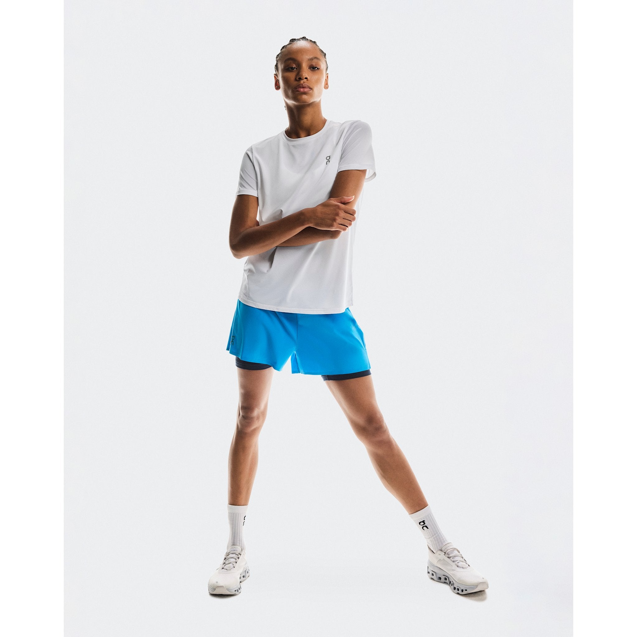 On 3" Performance 2/1 Shorts Malibu | Navy