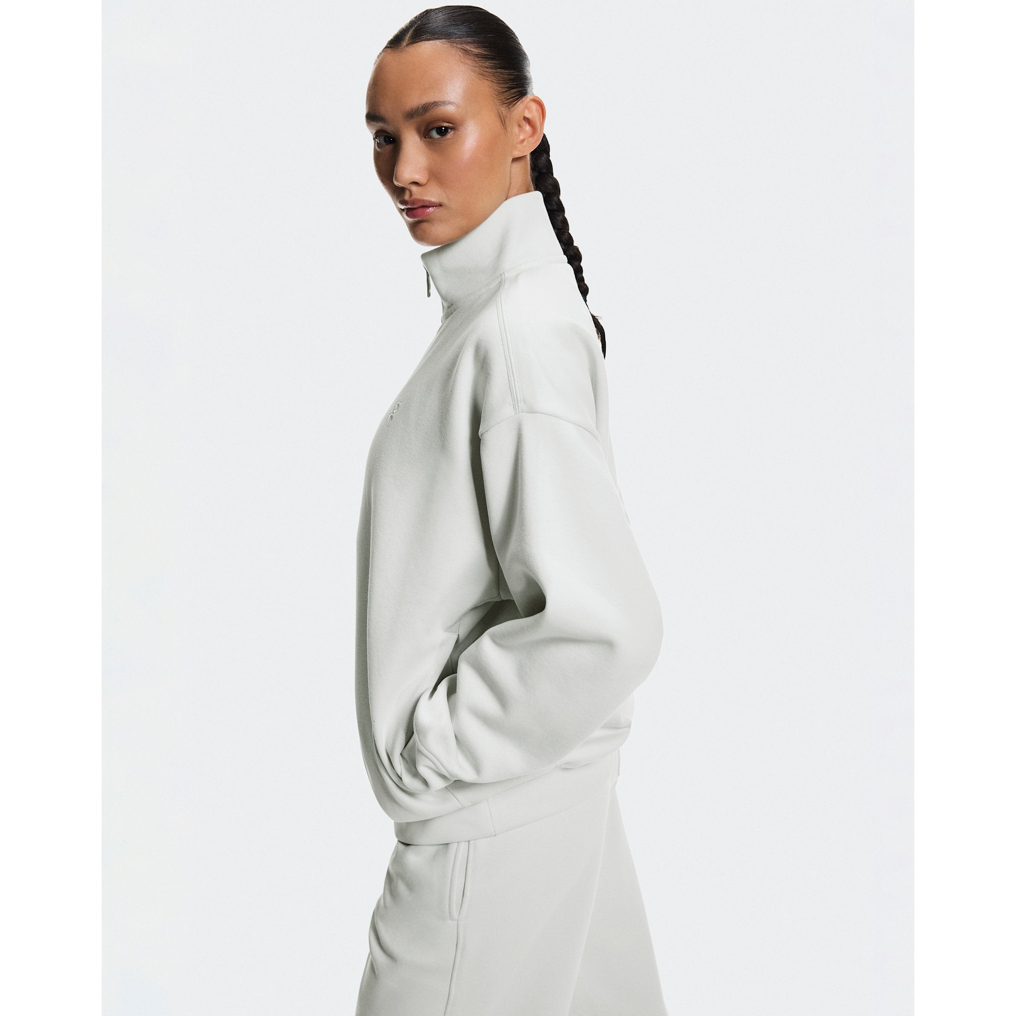 On Club Collective 1/4 Zip Iceberg