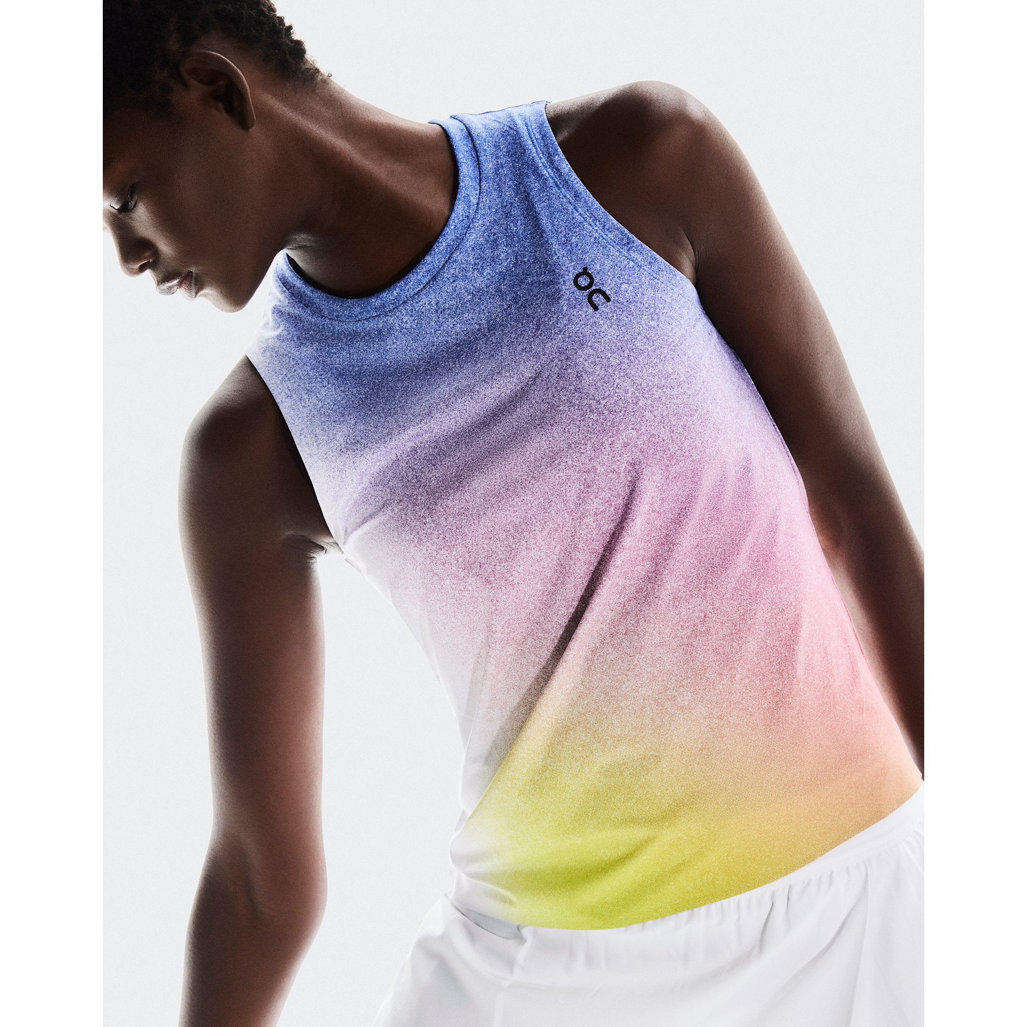 On Court Tank White | Indigo