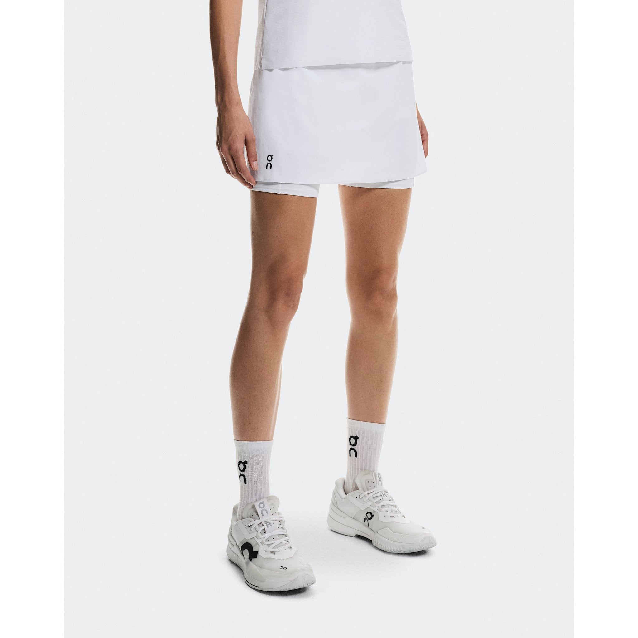 On Court Skirt Split White