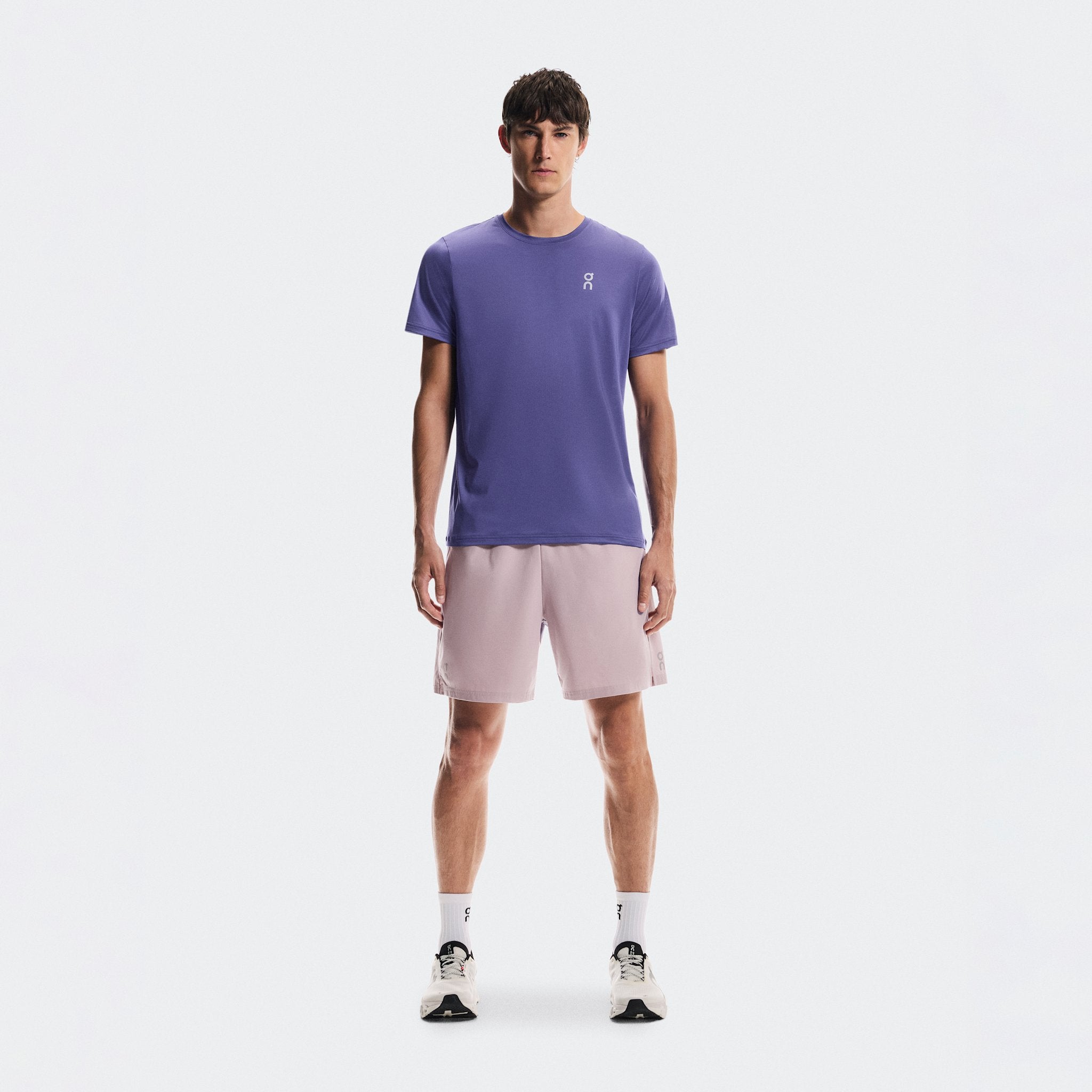 On 7" Core Shorts Heron