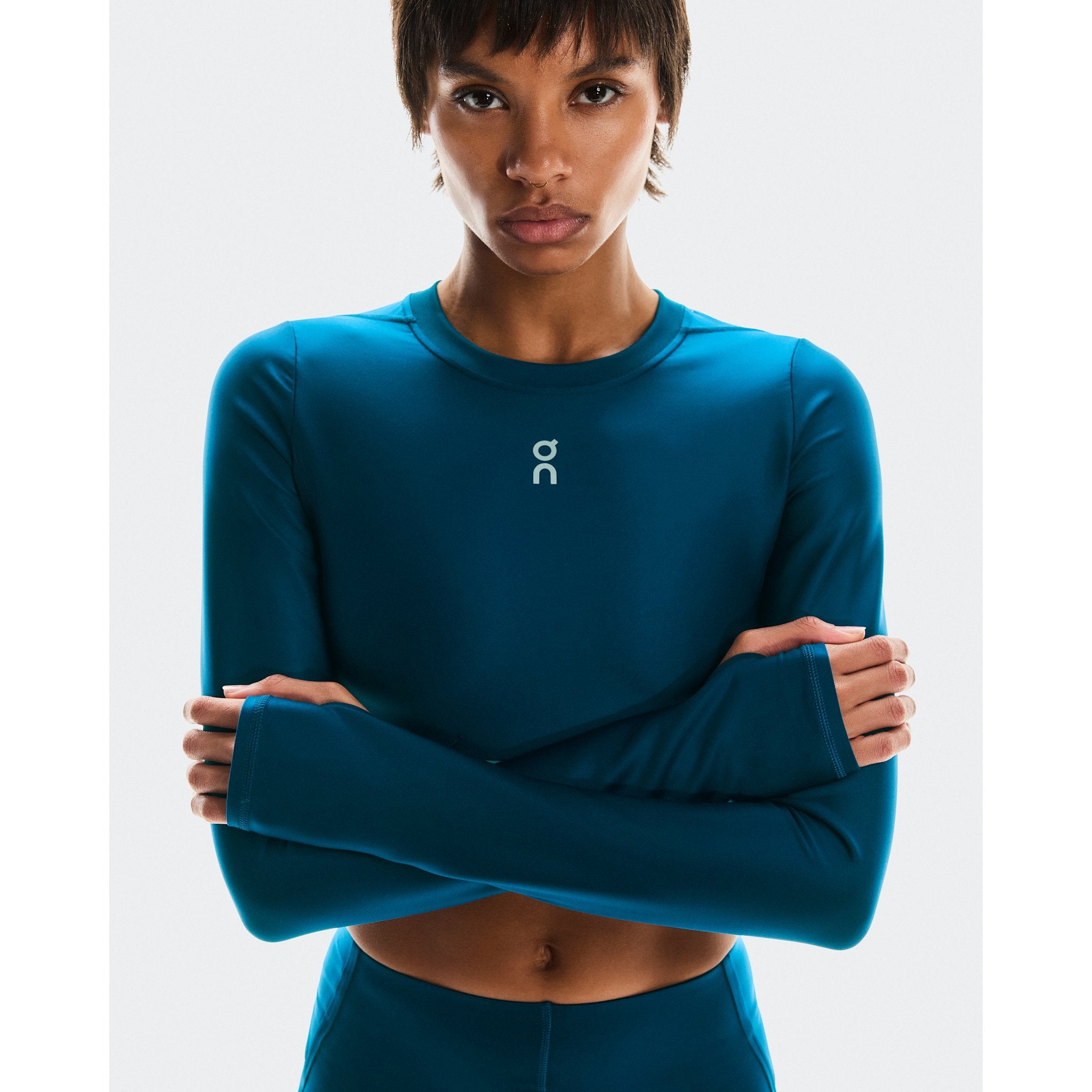 On Train Long Sleeve Crop Tempest