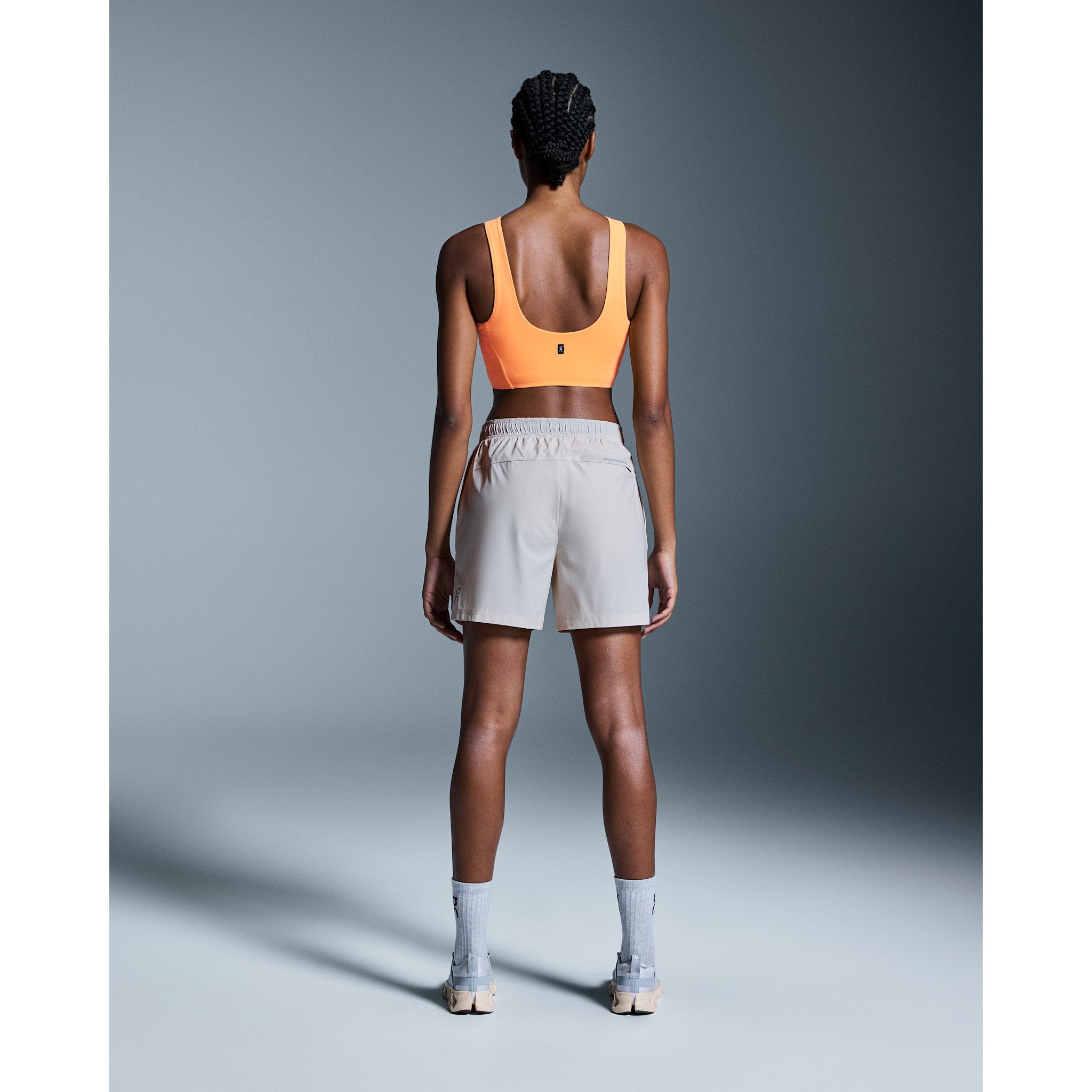 On Core 2-in-1 Crop Tangerine