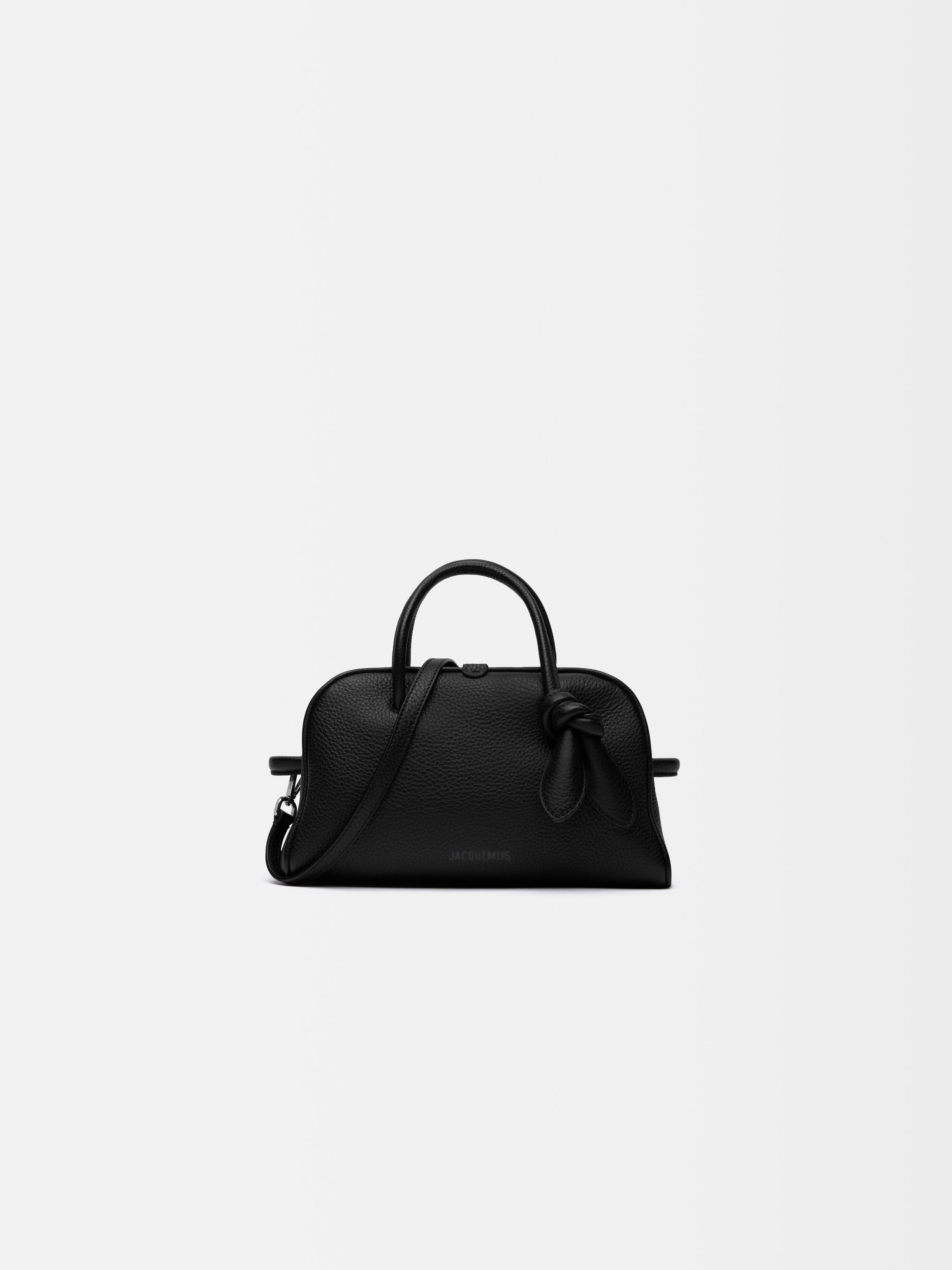 Jacquemus The Small Turismo Small Soft Bowling Bag Black