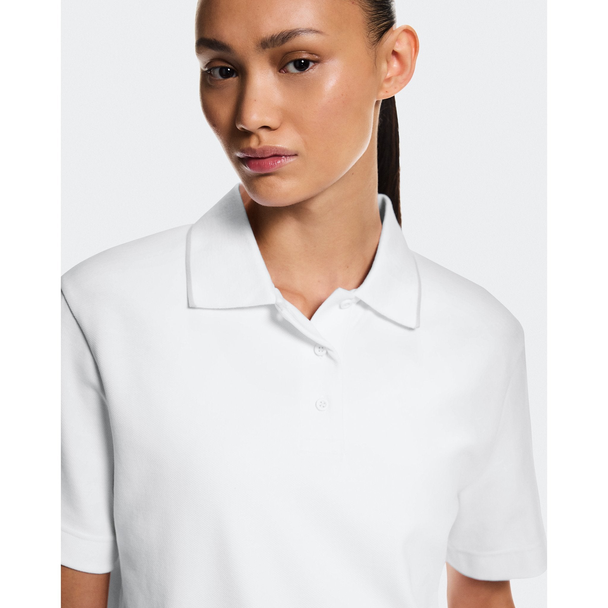 On Courtside Polo White | Sand