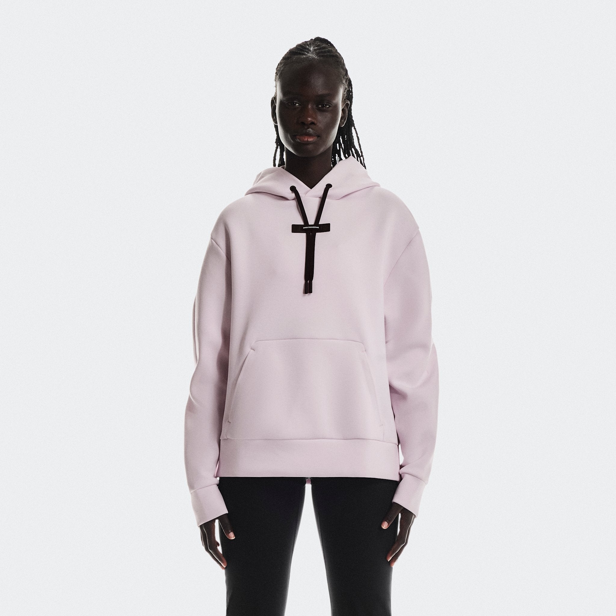 On Focus Tech Hoodie Orchid