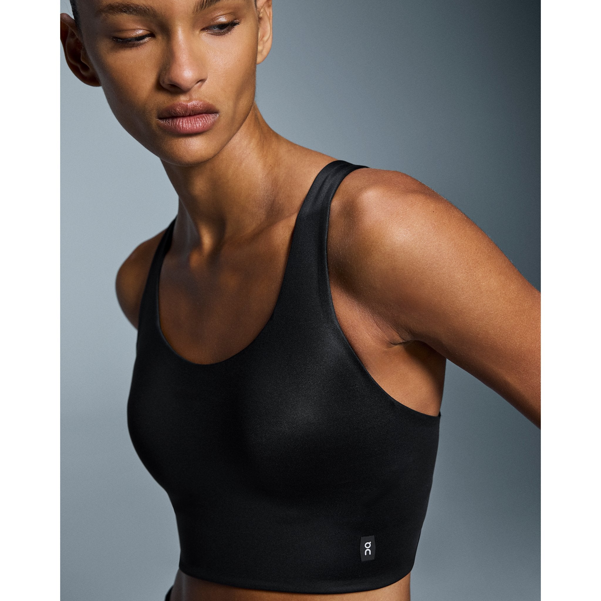 On Train Bra Longline Black
