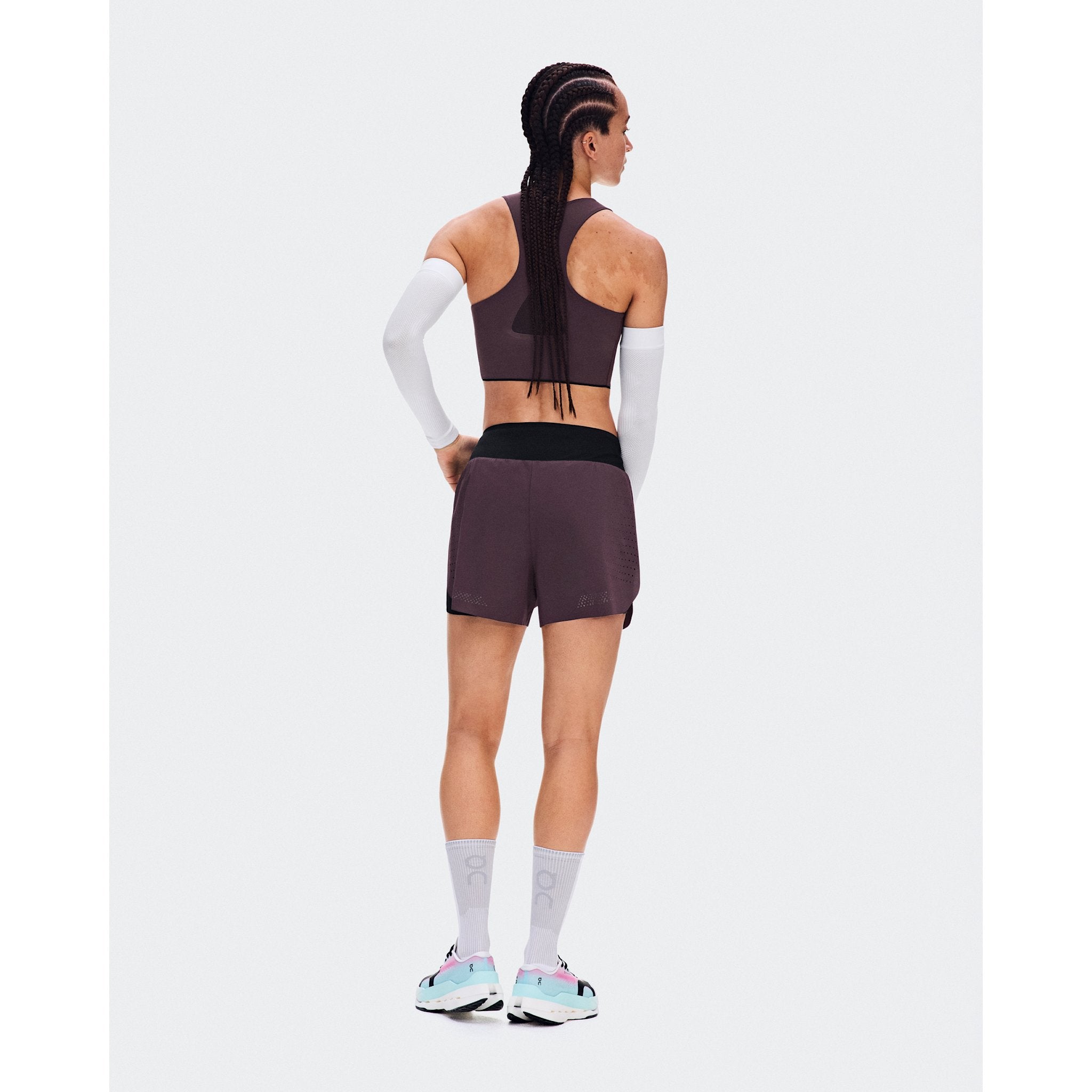 On Zero 2-in-1 Shorts Urchin | Black