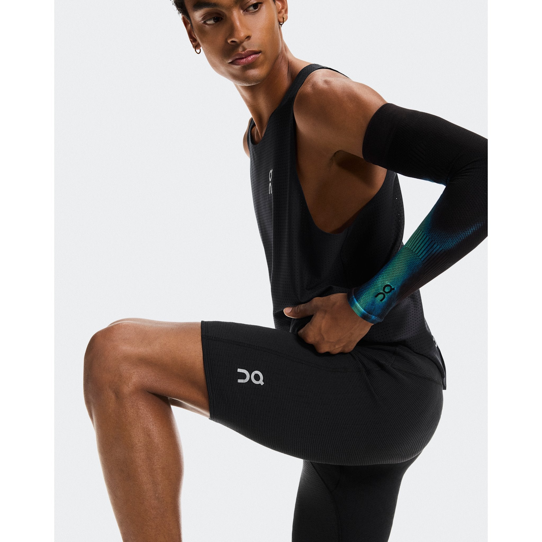On Pace Tights Short Black | Black