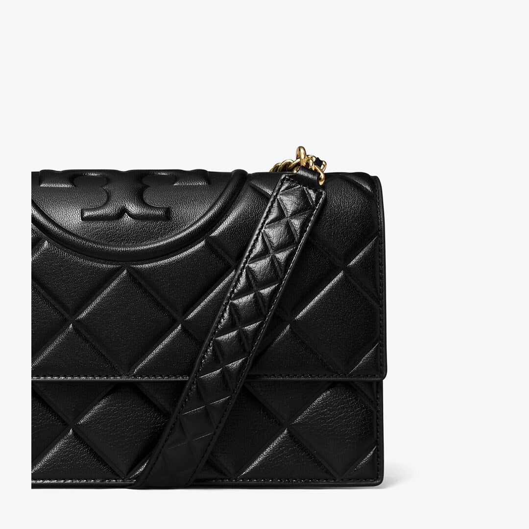 Tory Burch Fleming Shoulder Bag Black