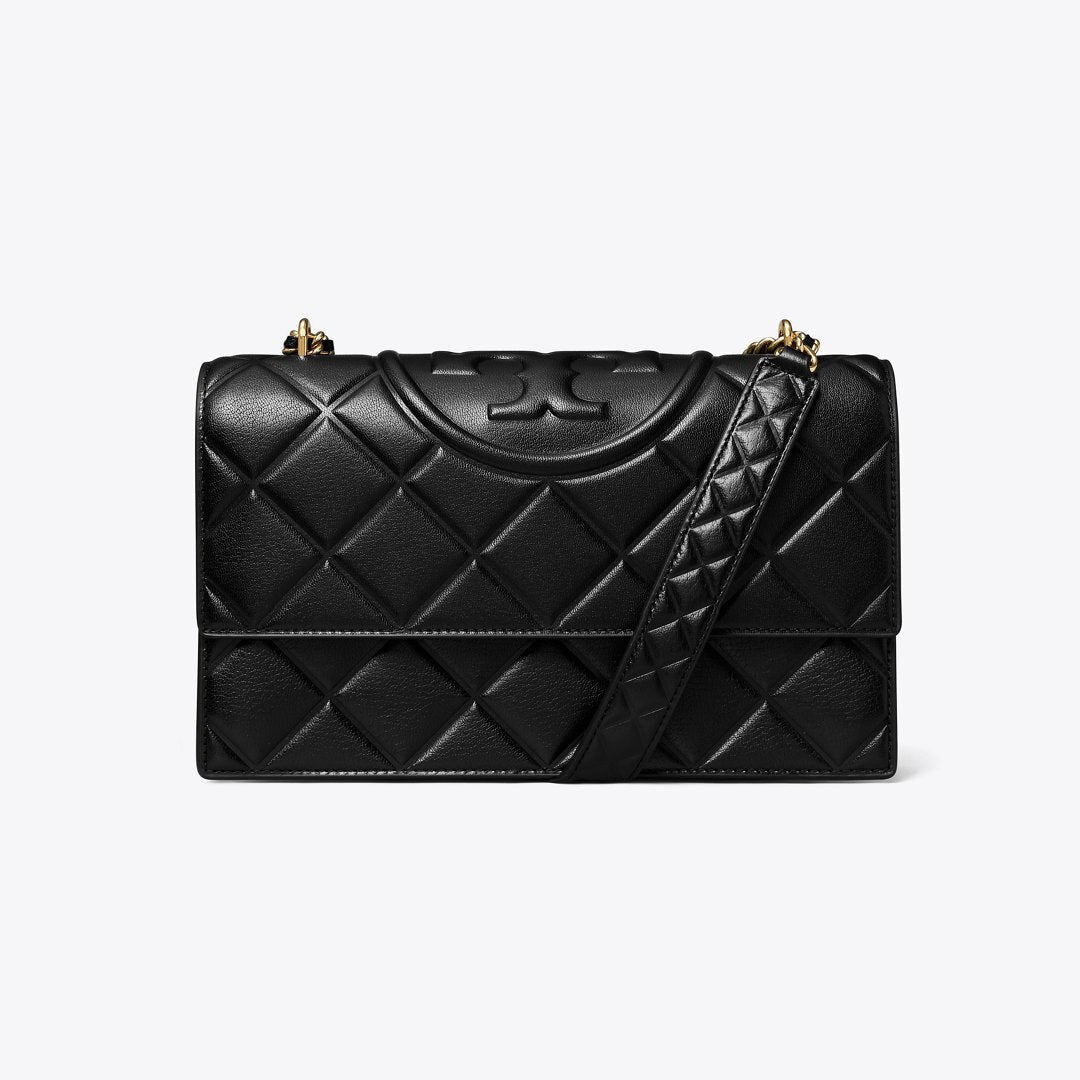 Tory Burch Fleming Shoulder Bag Black