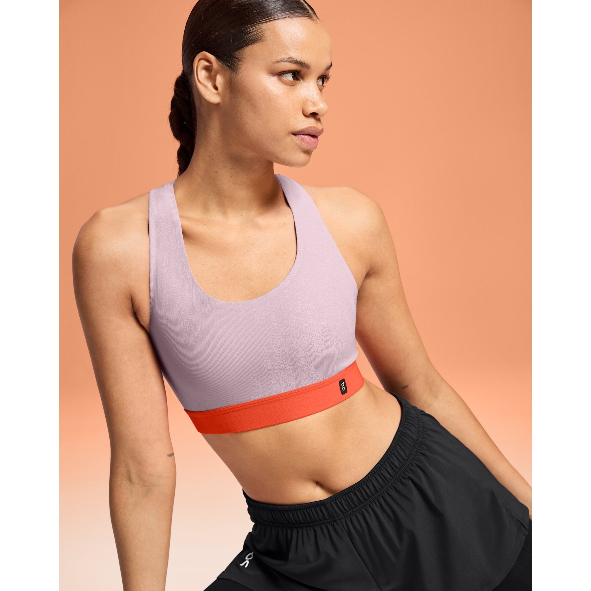 On Pace Bra Mauve | Flame
