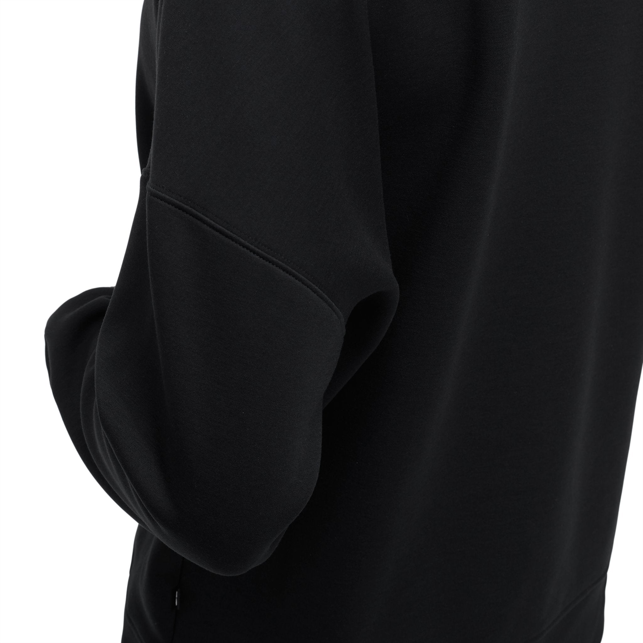 On Zipped Hoodie Black