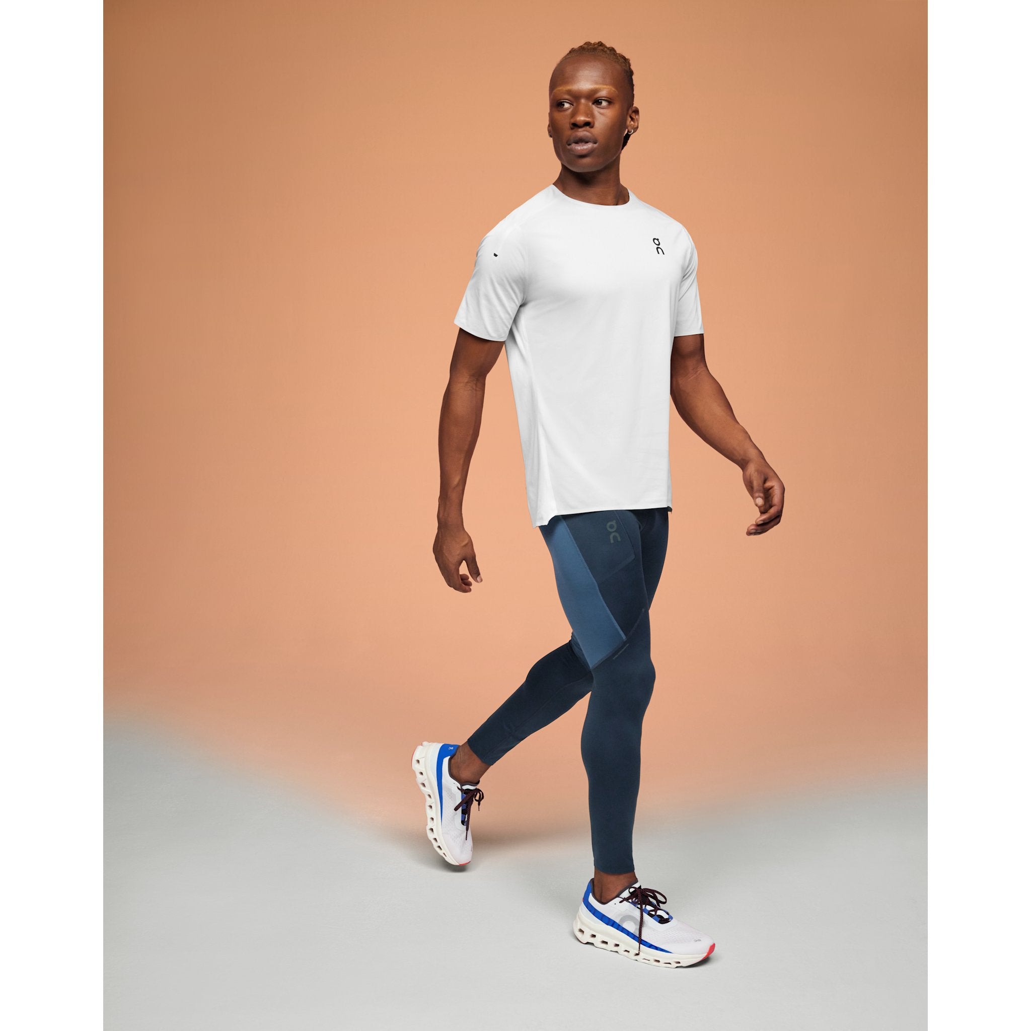 On Performance Tights Navy | Denim