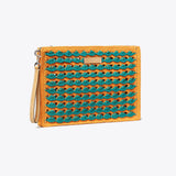 Tory Burch Hand-Crocheted Pouch Multi