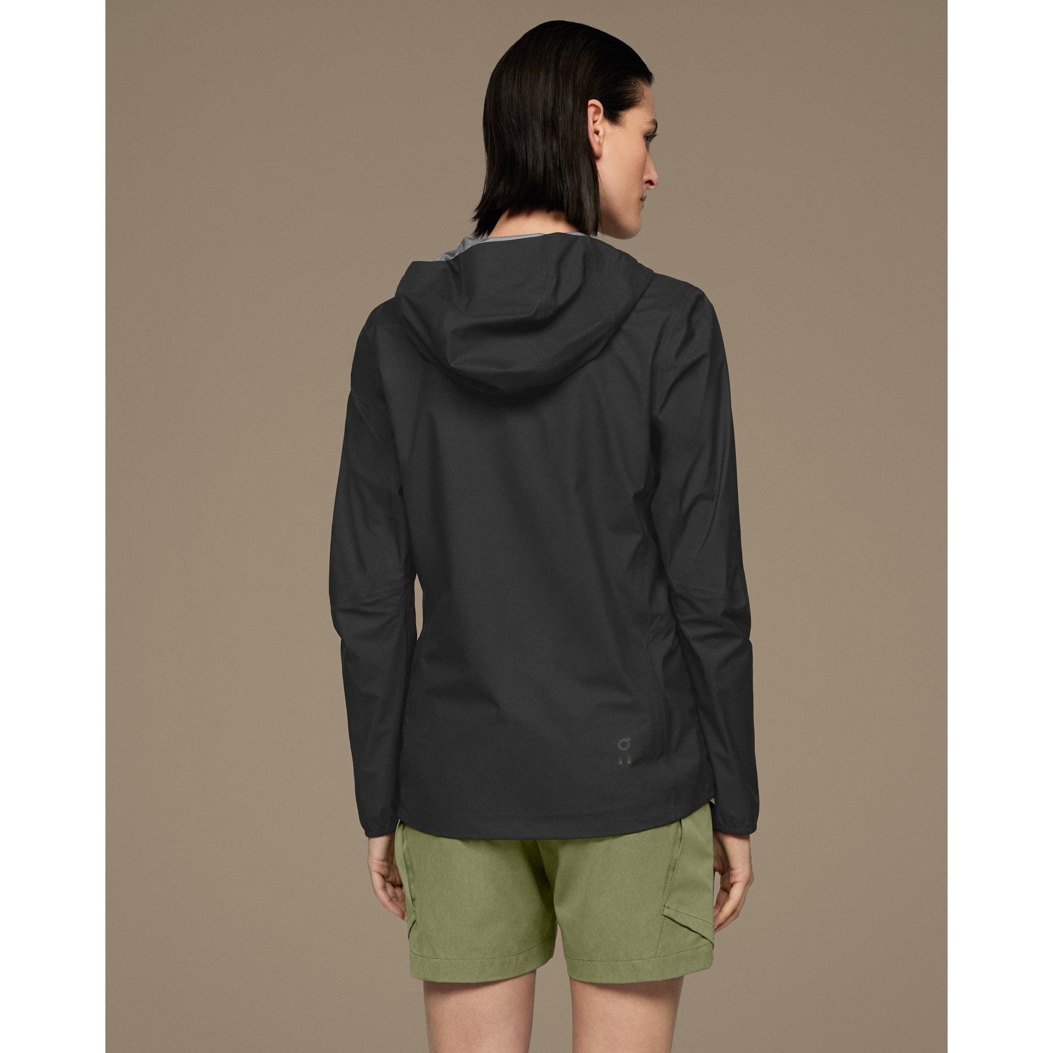On Waterproof Anorak Black
