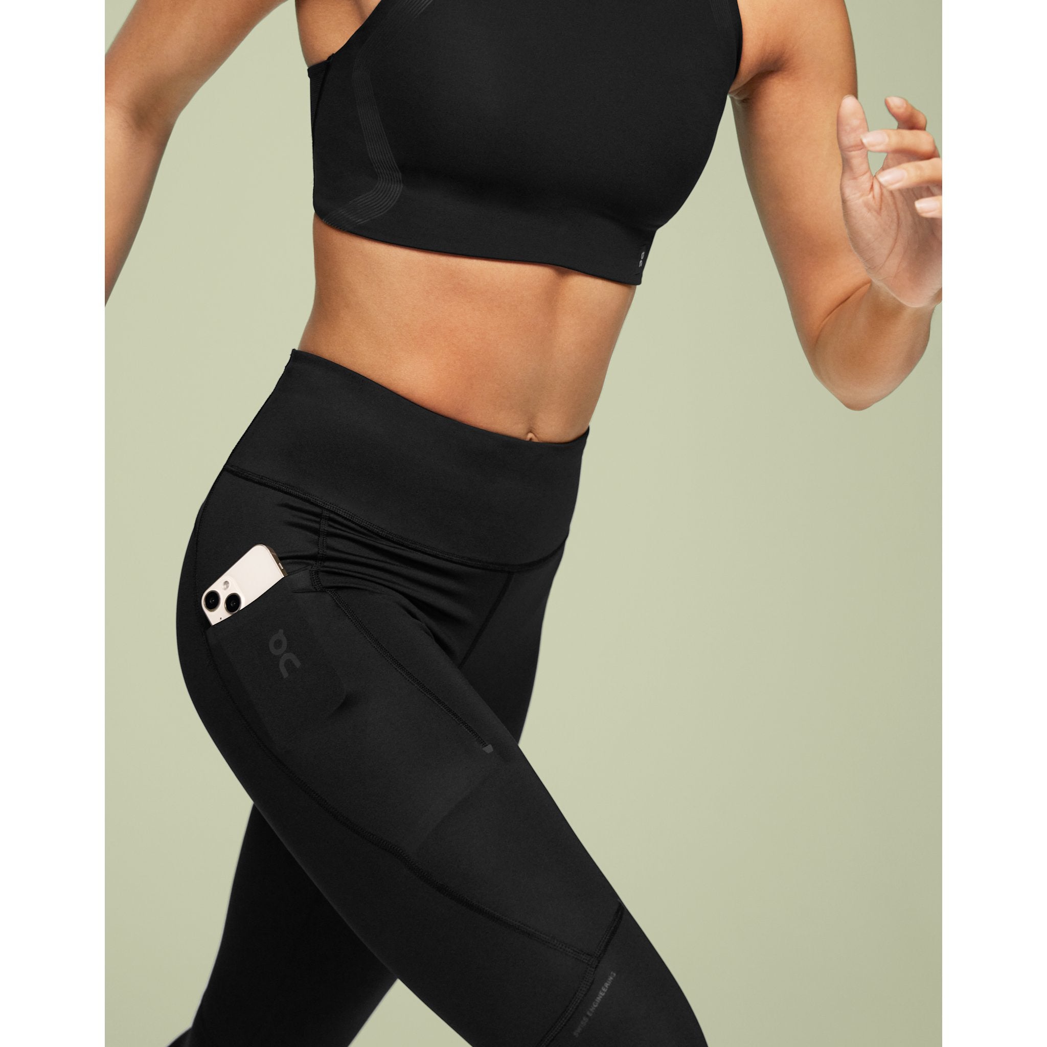 On Performance Tights 7/8 Black