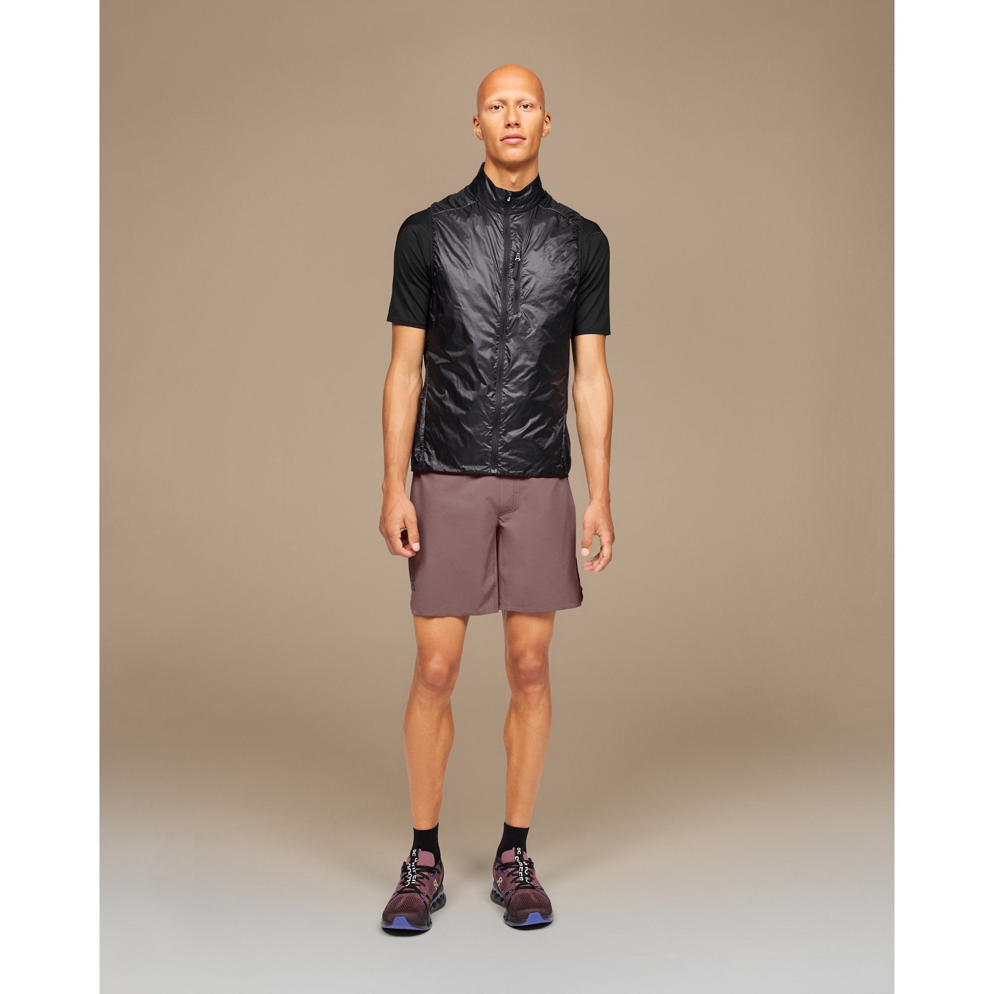 On Weather Vest Black