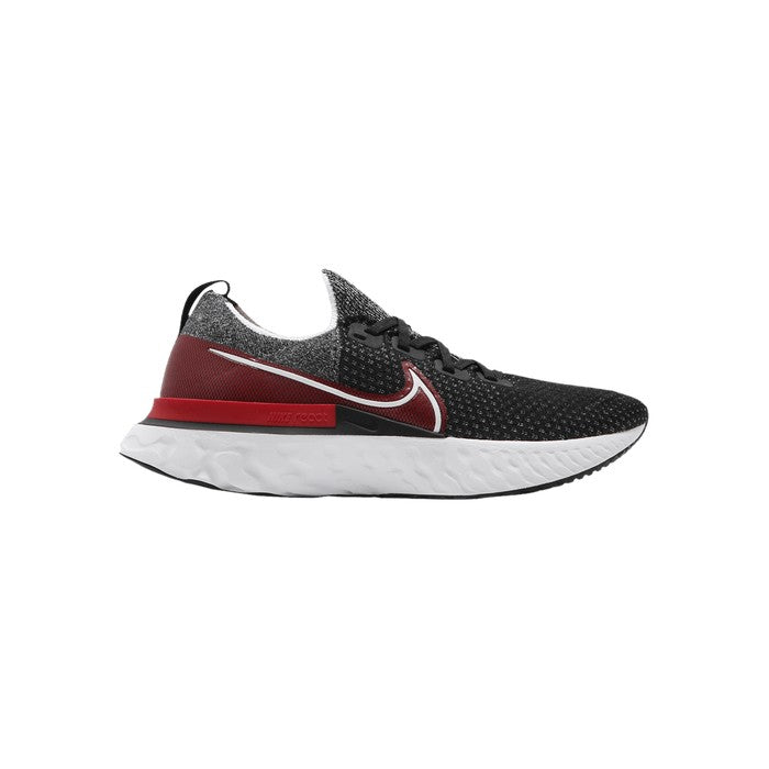 Nike React Infinity Run Flyknit 'Black University Red'