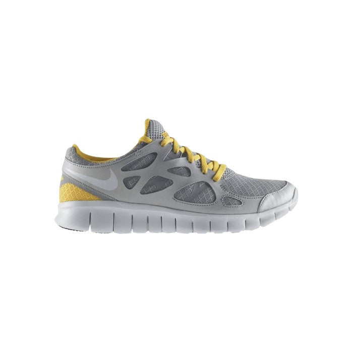 Nike Livestrong x Wmns Free Run+ 2 LAF 'Metallic Silver Varsity Maize'