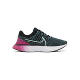 Nike Wmns React Infinity Run Flyknit 3 'Black Pink Prime Dynamic Turquoise'