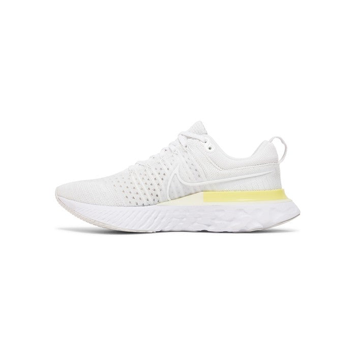 Nike Wmns React Infinity Run Flyknit 2 'White Light Citron'