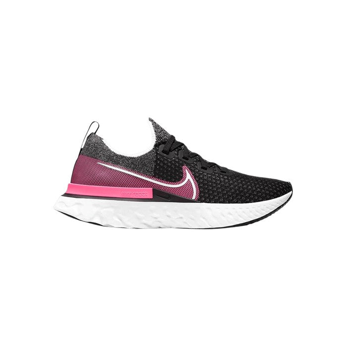 Nike Wmns React Infinity Run Flyknit 'Black Pink Blast'