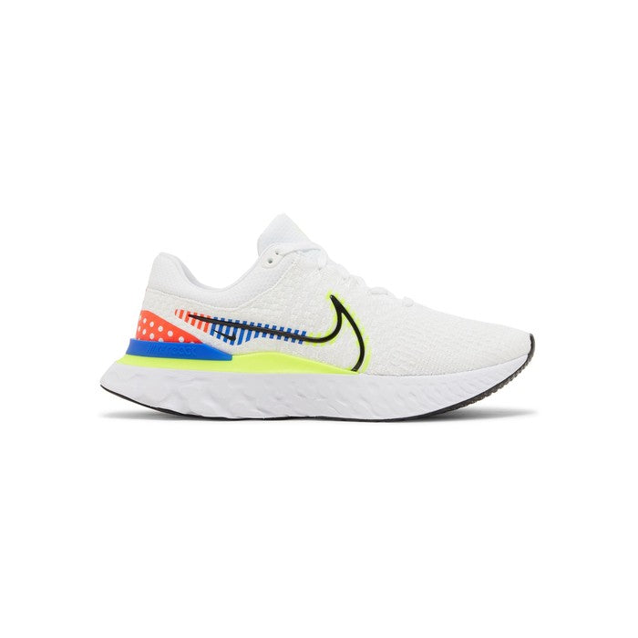 Nike React Infinity Run Flyknit 3 Premium 'White Racer Blue Volt'