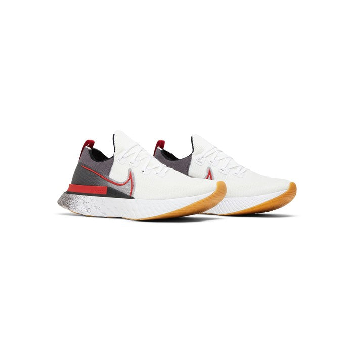 Nike React Infinity Run Flyknit 'White University Red'
