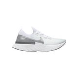 Nike Wmns React Infinity Run Flyknit 'White Metallic Silver'