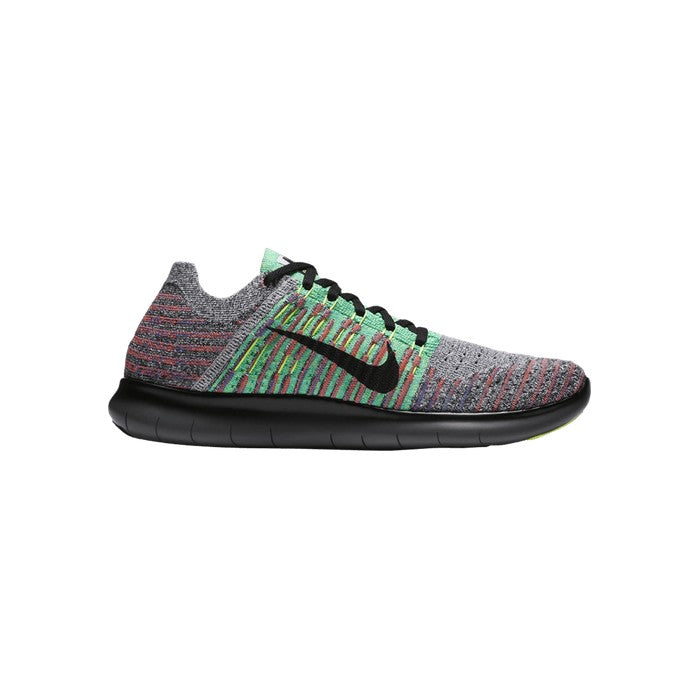 Nike Free RN Flyknit 'White Black Crimson'