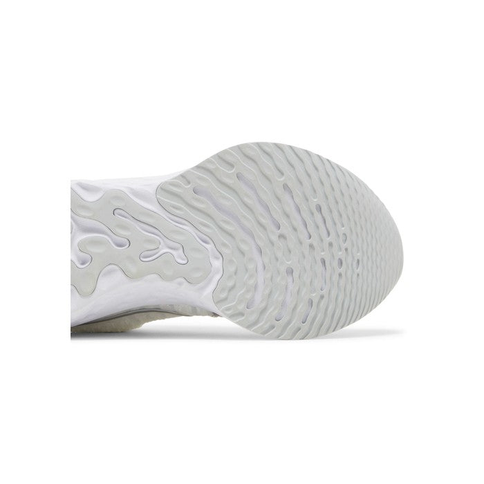 Nike Wmns React Infinity Run Flyknit 3 'White Metallic Silver'