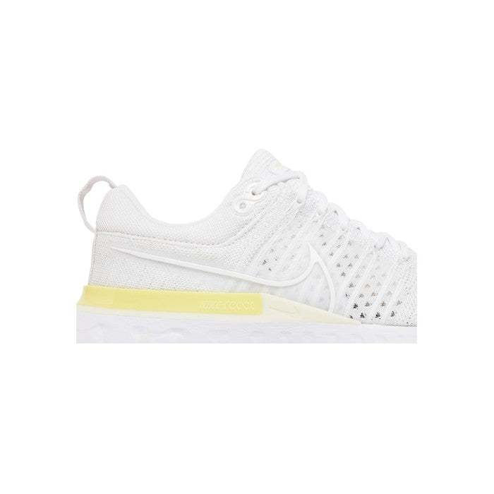 Nike Wmns React Infinity Run Flyknit 2 'White Light Citron'