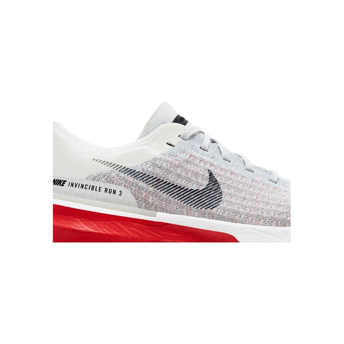 Nike ZoomX Invincible Run Flyknit 3 'Cement Grey Fire Red'