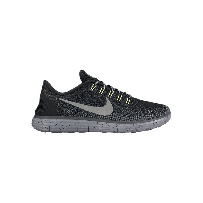 Nike Free RN Distance Shield 'Black Metallic Silver'