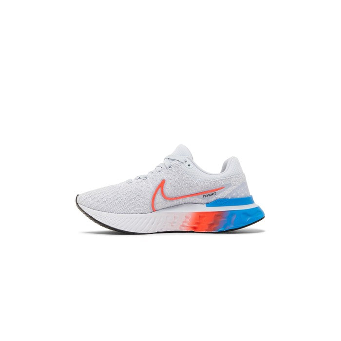Nike Wmns React Infinity Run Flyknit 3 'Grey Bright Crimson'
