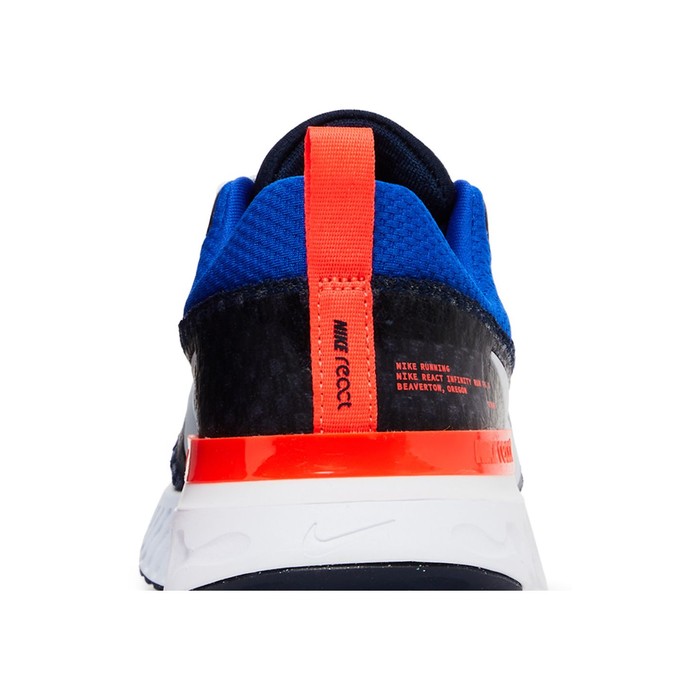 Nike React Infinity Run Flyknit 3 'College Navy Bright Crimson'