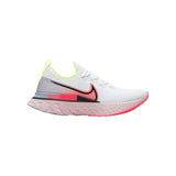Nike Wmns React Infinity Run Flyknit 'White Laser Crimson'