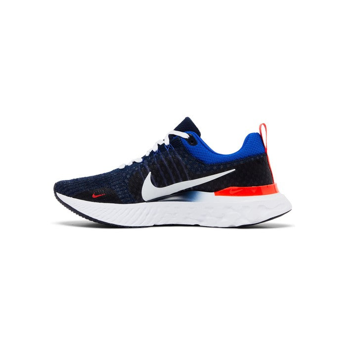 Nike React Infinity Run Flyknit 3 'College Navy Bright Crimson'