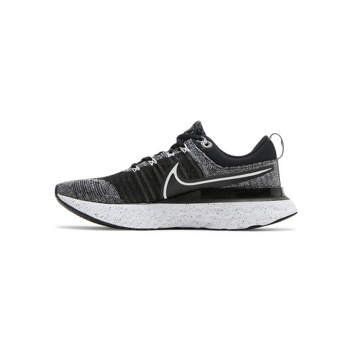 Nike Wmns React Infinity Run Flyknit 2 'White Black'