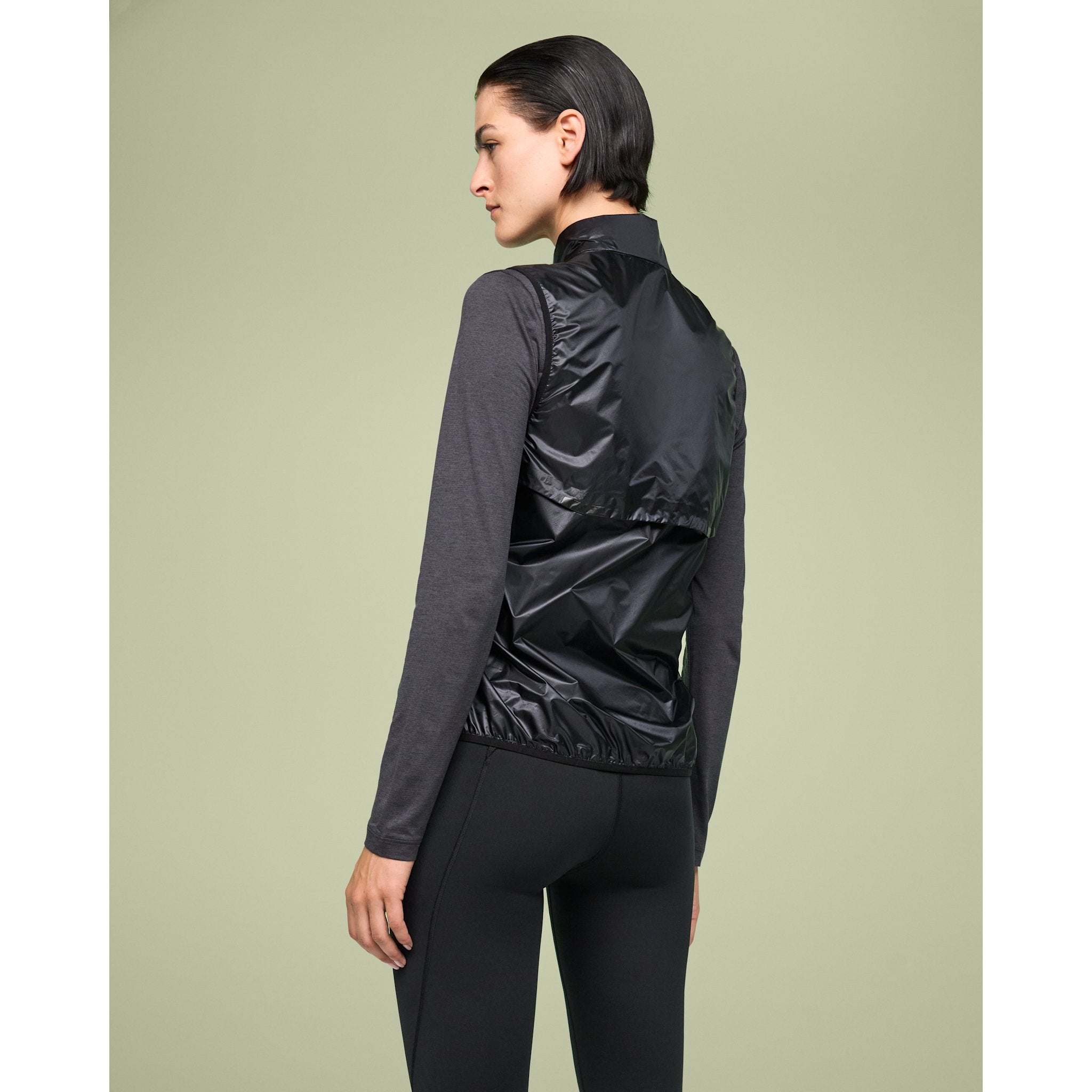 On Weather Vest Black