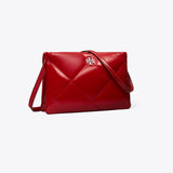 Tory Burch Kira Diamond Quilt Crossbody Bag Red