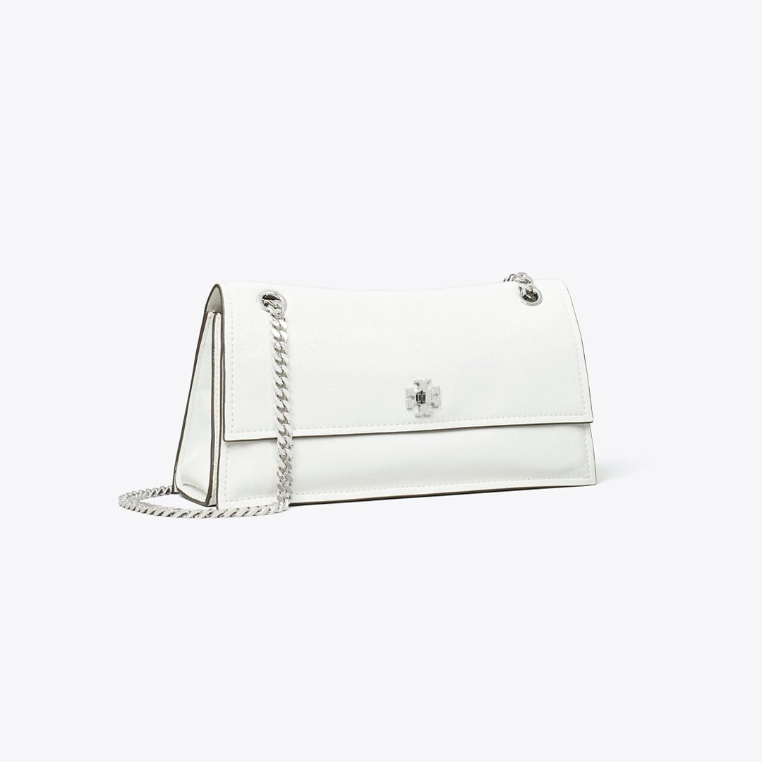 Tory Burch Kira Turnlock Shoulder Bag BIANCO