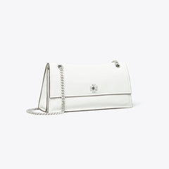 Tory Burch Kira Turnlock Shoulder Bag BIANCO