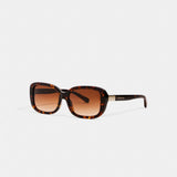 Coach Signature Rectangle Sunglasses DARK TORTOISE