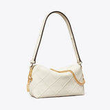Tory Burch Large Fleming Soft Crossbody Bag Light Cream