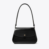 Tory Burch Leather Shoulder Bag Black